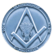 Logo van vrijmetselaarsloge De Korenschoof (nr. 206)
